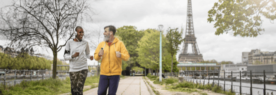 Run eiffel tower